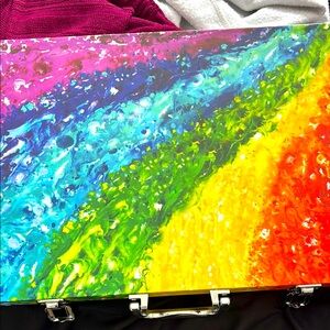 Vibrant Abstract Canvas Art